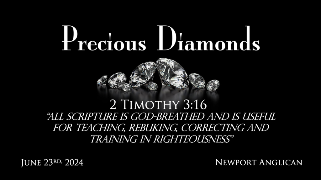 Precious Diamonds – 2 Timothy 3:16